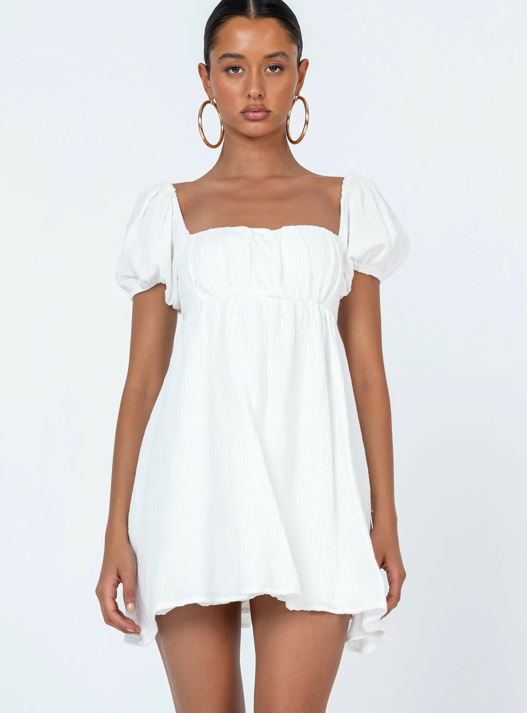 Princess Polly Let's Dance Mini Dress White White - Image 2