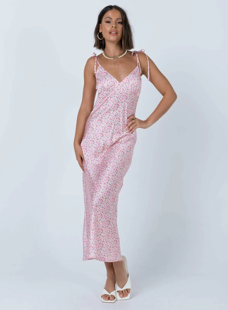 Princess Polly The Veronica Midi Dress Pink - Image 10