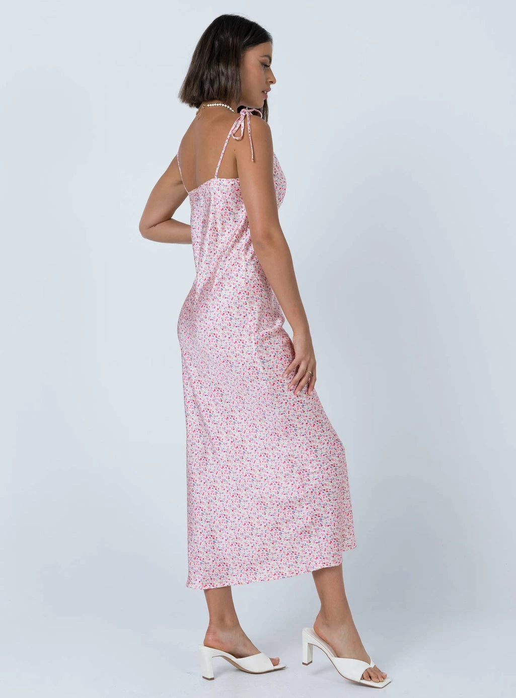 Princess Polly The Veronica Midi Dress Pink - Image 5