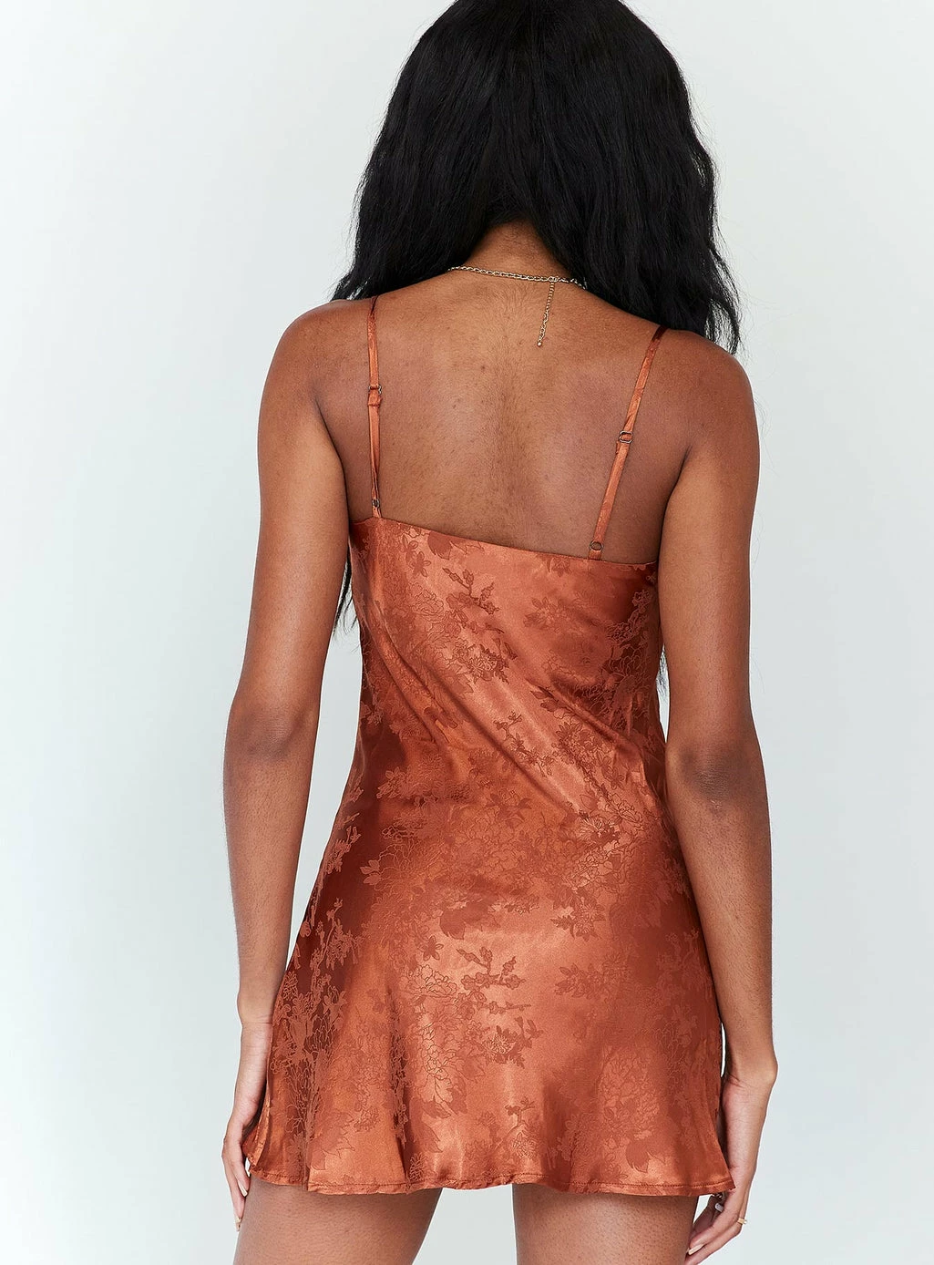 Princess Polly Norman Mini Dress Rust Rust - Image 4
