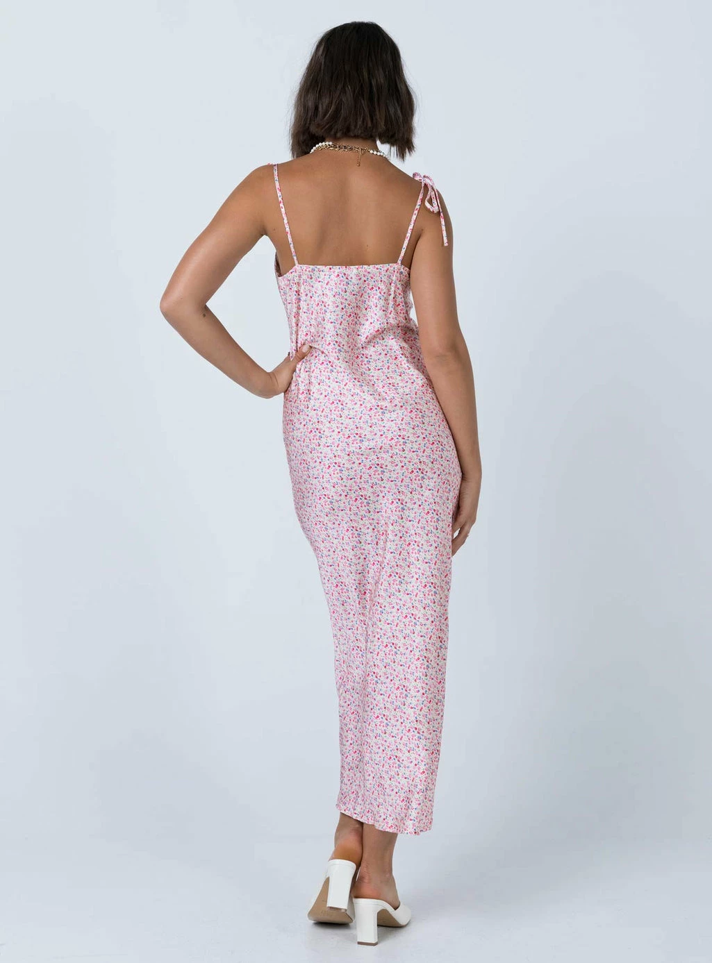 Princess Polly The Veronica Midi Dress Pink - Image 6