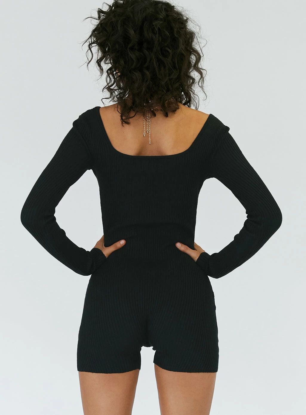 Princess Polly Jaden Romper Black Black - Image 4