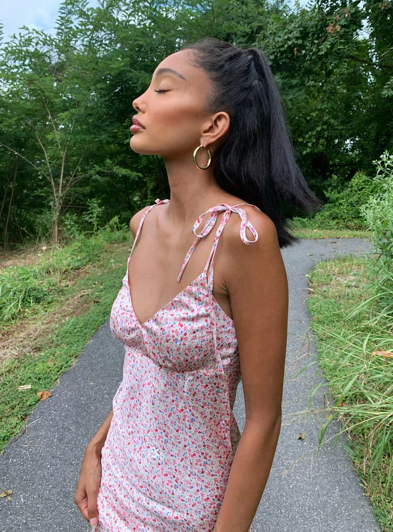 Princess Polly The Veronica Midi Dress Pink - Image 14