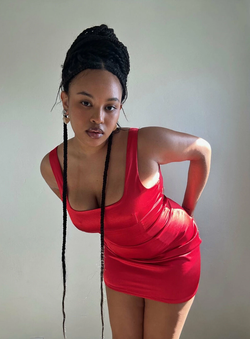 Princess Polly Cobie Mini Dress Red Red - Image 5